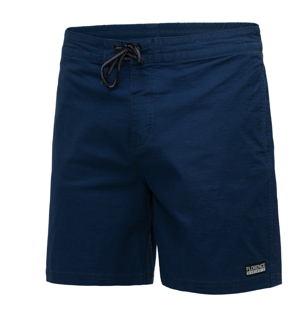 Florence Marine X Men's 28 Navy Blue Athletic Traveler Swim Shorts B16-1
